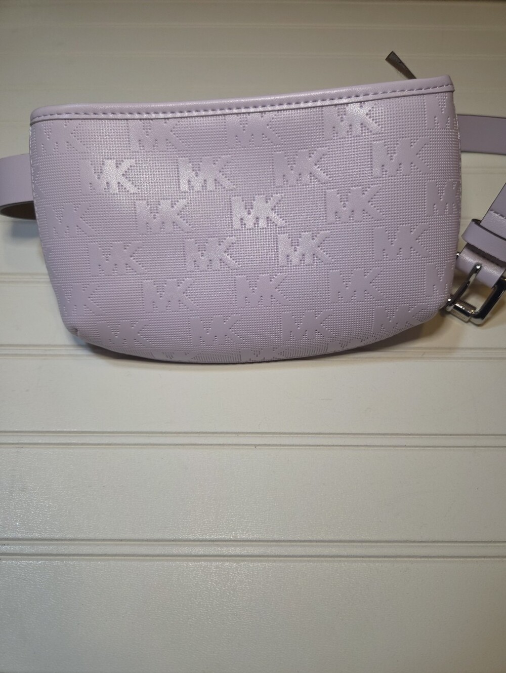 Michael Kors Lavender MK Monogram Belt Bag